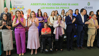 Seminário 18 anos de Lei Maria da Penha: Ministério das Mulheres firma parceria com governo do Ceará pelo Feminicídio Zero