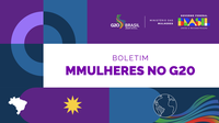 G20: Entrega de Declaração do Grupo de Trabalho de Empoderamento de Mulheres e do Communiqué do Mulheres20 marca mês de outubro