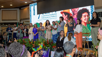 COP-30, democracia e participação social marcam fala da ministra na abertura da Conferência Estadual de Políticas para as Mulheres do Pará