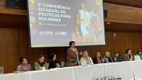 Ministério das Mulheres participa de conferência de Santa Catarina e reforça compromisso com políticas públicas para as mulheres