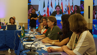 Márcia Lopes defende engajamento de líderenças políticas da América Latina no enfrentamento à violência contra as mulheres