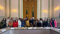 Em reunião com o governador do Rio Grande do Sul, ministra das Mulheres alinha implantação de duas unidades da Casa da Mulher Brasileira