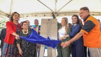 Ministra Márcia Lopes inaugura Centro de Referência da Mulher Brasileira no Distrito Federal, em Sobradinho II
