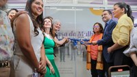 Ministra Cida Gonçalves inaugura a Casa da Mulher Brasileira de Palmas/TO