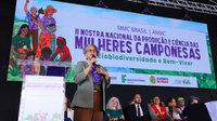 Ministério das Mulheres participa da II Mostra Nacional da Produção e da Ciência das Mulheres Camponesas