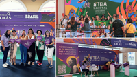 Tenda Lilás participa da 6ª Teia Nacional dos Pontos de Cultura em Aracruz (ES) e mobiliza população no enfrentamento à violência contra as mulheres