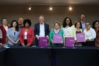 Ministra Márcia Lopes destaca importância da escuta das mulheres no lançamento do Atlas do Espírito Santo