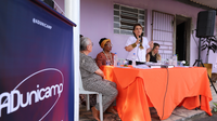 Ministra Márcia Lopes participa do lançamento de cartilha sobre maternagem e trabalho, em Campinas (SP)
