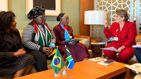 Na CSW70, Brasil se reúne com África do Sul e México para fortalecer cooperação em políticas para mulheres