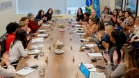 Na CSW70, ministra Márcia Lopes reafirma apoio do governo do Brasil à candidatura de Michelle Bachelet à Secretaria-Geral da ONU